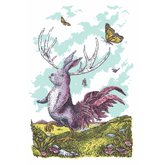 Jackalope - Screenprint